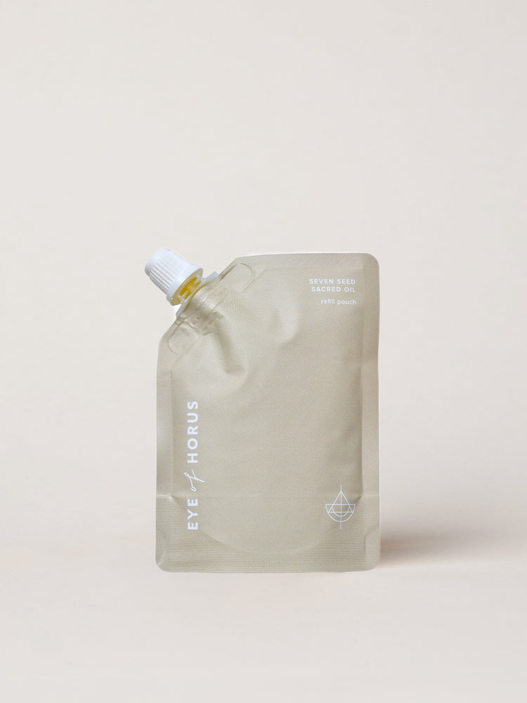 Seven Seed Sacred Oil Refill Pouch