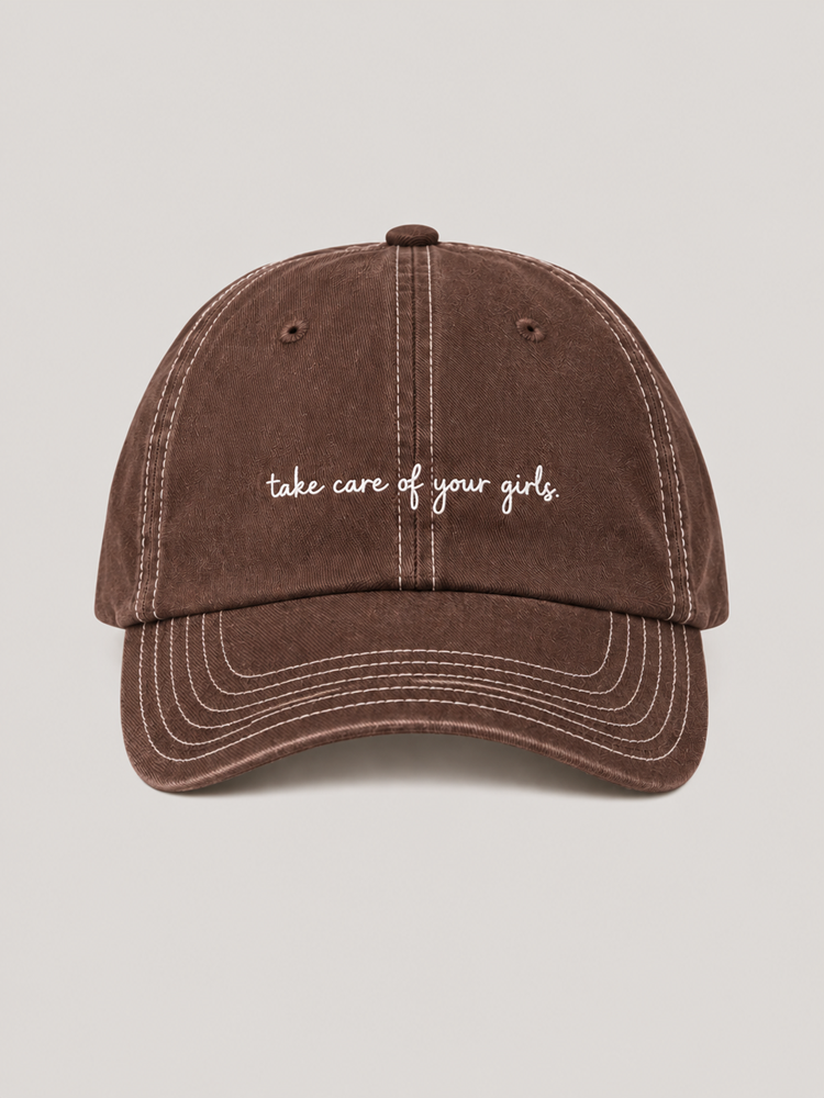 bbTake Care Of Your Girls Cap