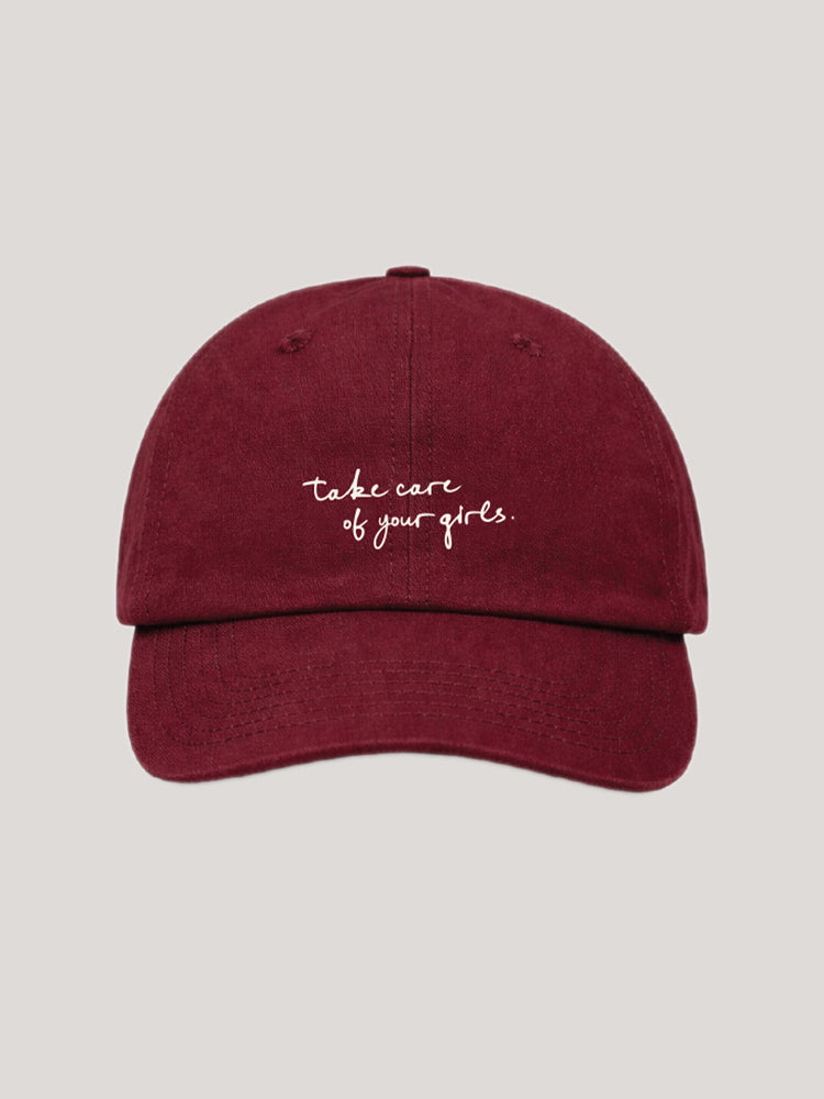 Take Care Of Your Girls Cap
